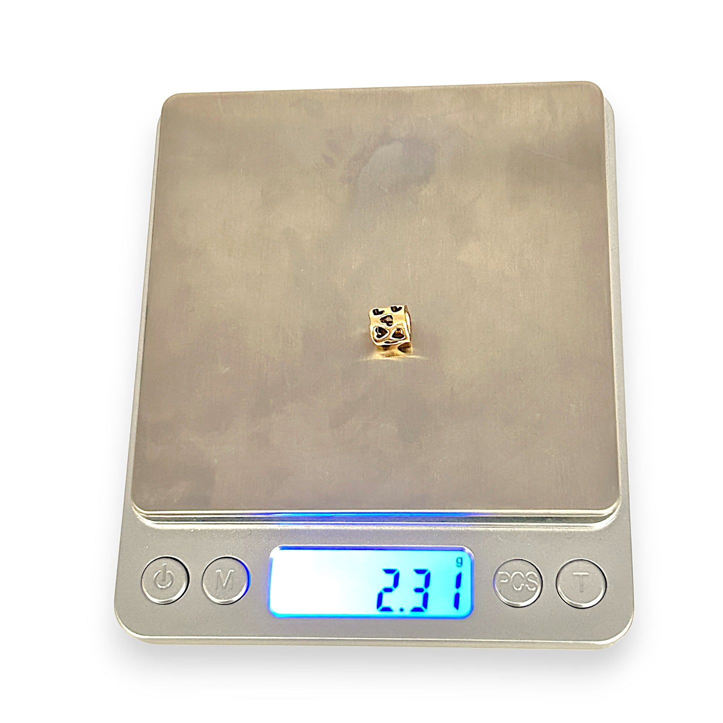GOLD DEAL | 14ct (14K) Gold Tunnel of Love Charm