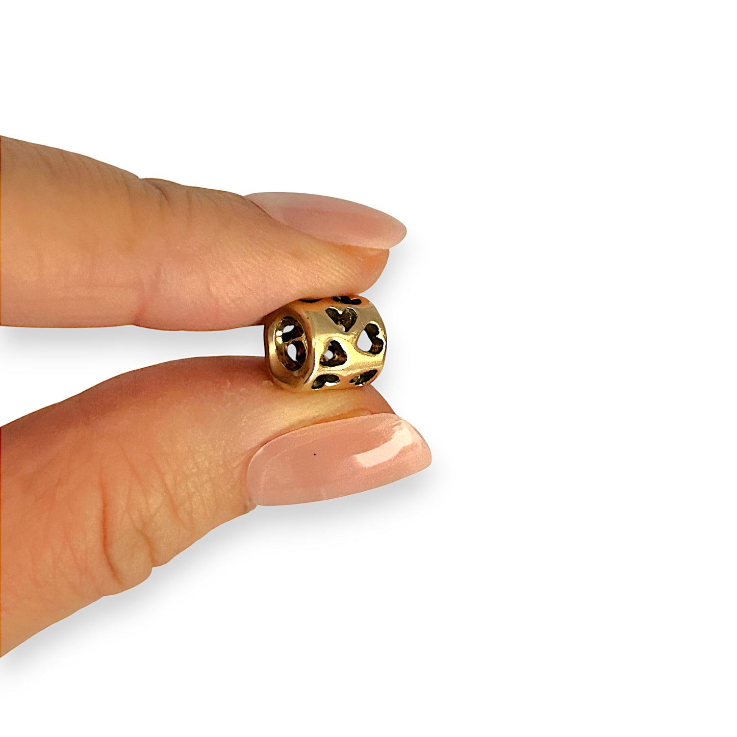 GOLD DEAL | 14ct (14K) Gold Tunnel of Love Charm
