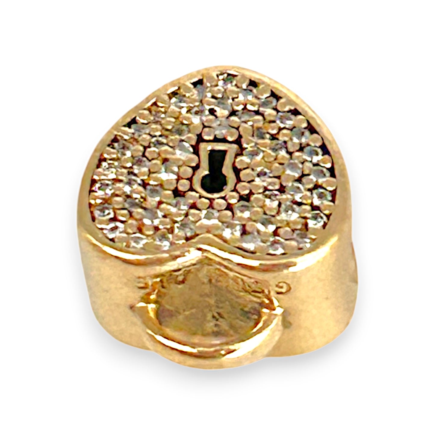 GOLD DEAL | 14K Gold Pandora Love Lock Charm