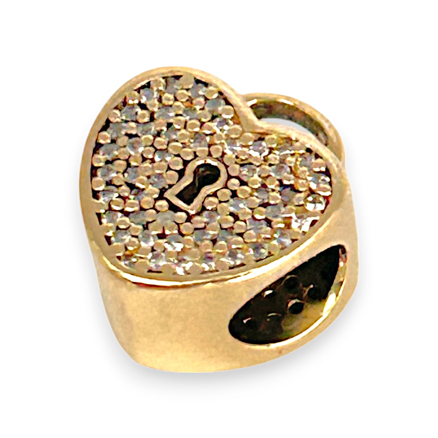 GOLD DEAL | 14K Gold Pandora Love Lock Charm
