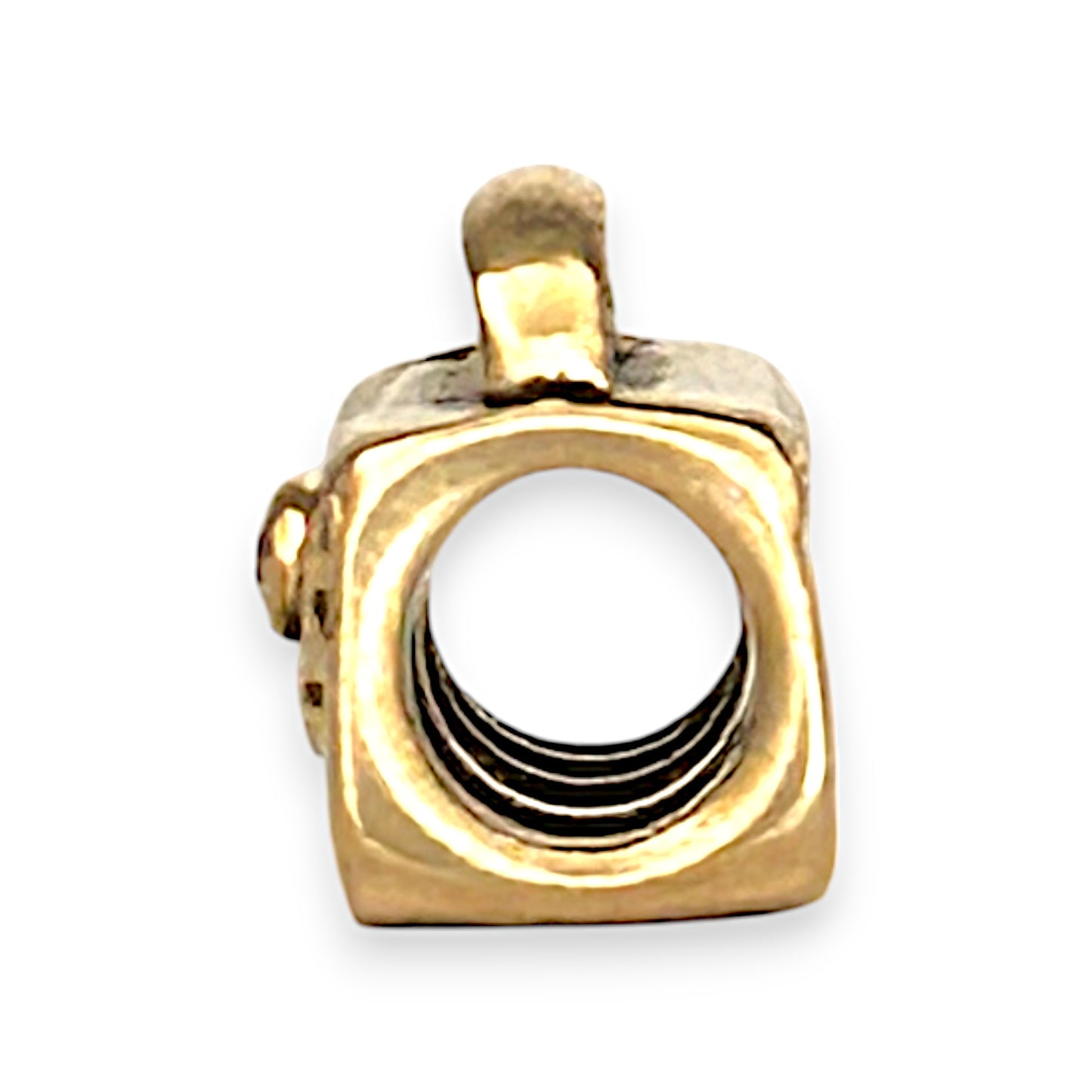 GOLD DEAL | 14ct (14K) Gold Pandora Purse Threaded Charm