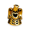 GOLD DEAL | 14ct (14K) Gold Angel with Heart Charm
