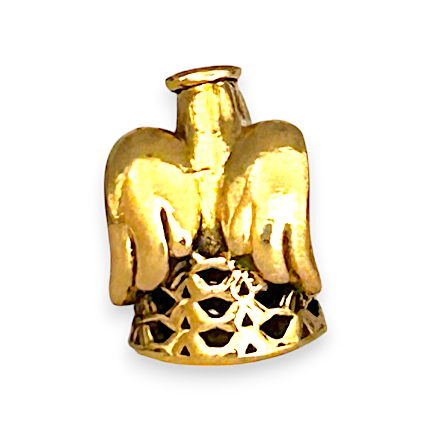 GOLD DEAL | 14ct (14K) Gold Angel with Heart Charm