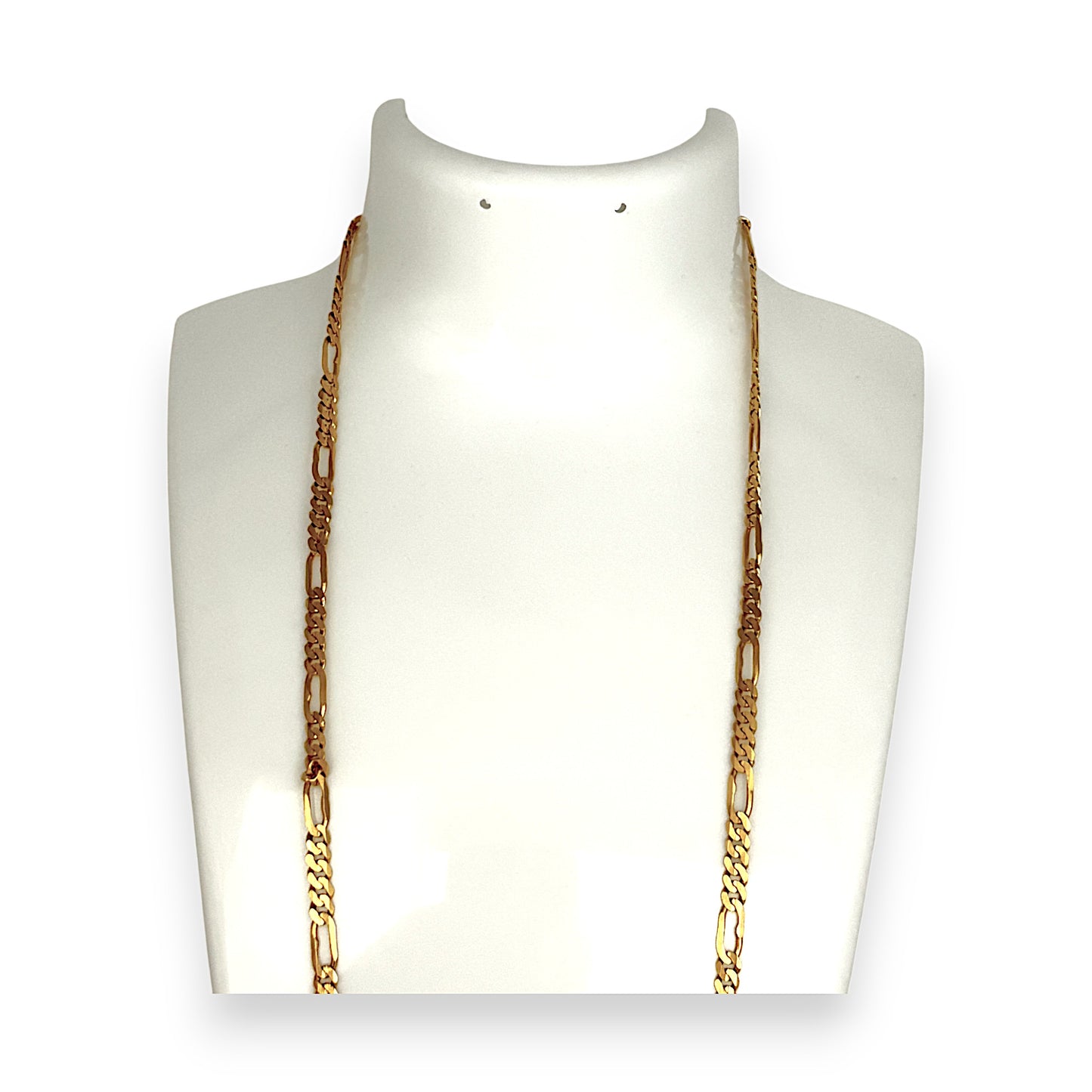 GOLD DEAL | 22K Gold Bold Figaro Chain Length 56cm
