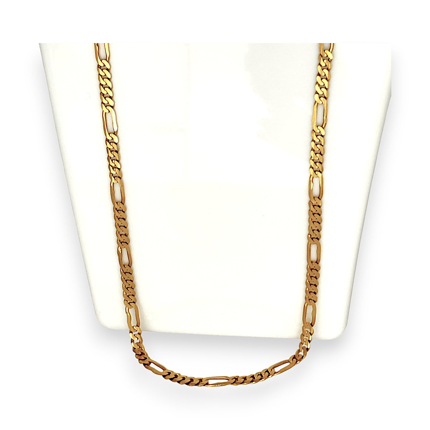 GOLD DEAL | 22K Gold Bold Figaro Chain Length 56cm