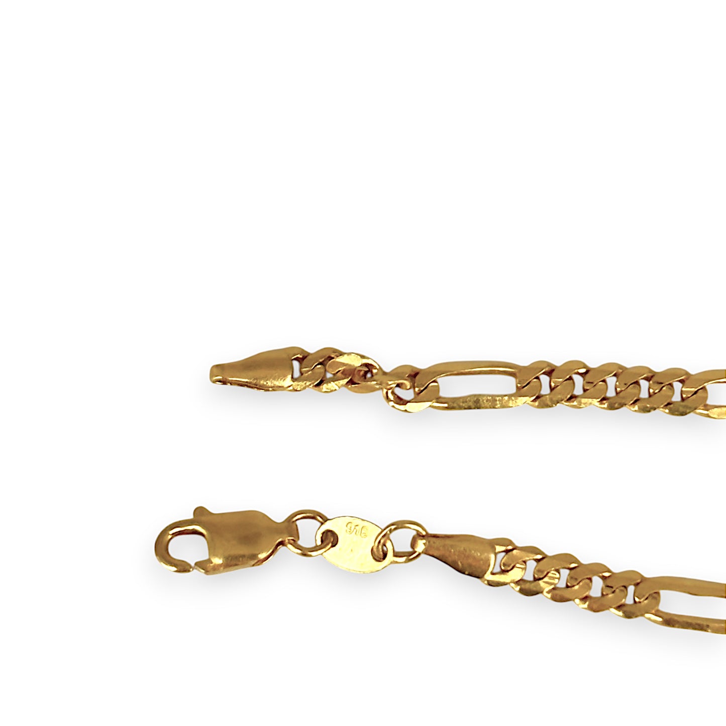 GOLD DEAL | 22K Gold Bold Figaro Chain Length 56cm