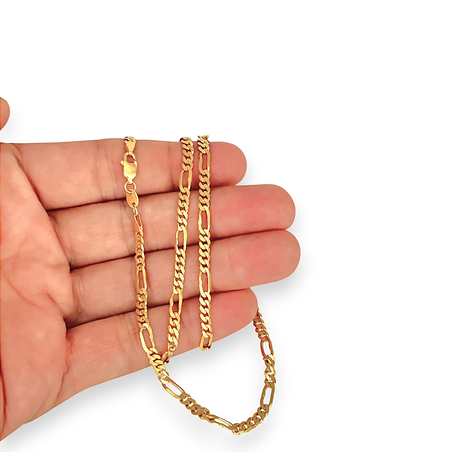 GOLD DEAL | 22K Gold Bold Figaro Chain Length 56cm