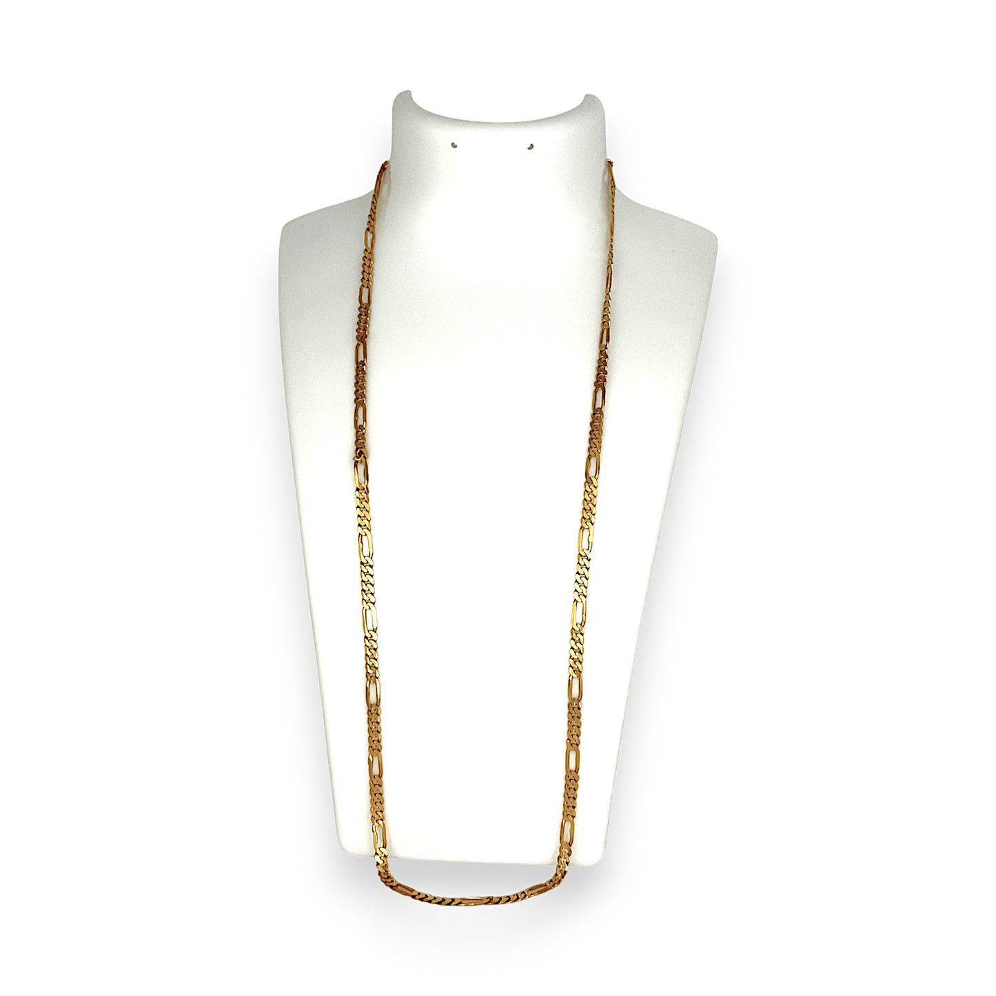 GOLD DEAL | 22K Gold Bold Figaro Chain Length 56cm