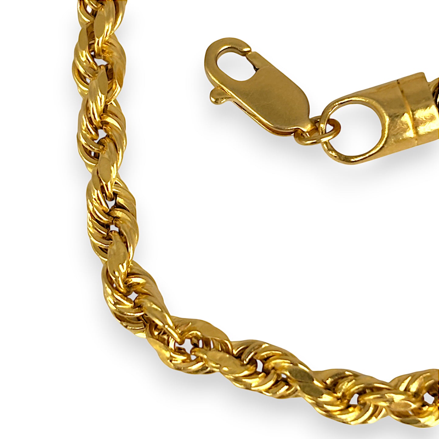 GOLD DEAL | 22K Gold Twisted Rope Bracelet Length 18cm