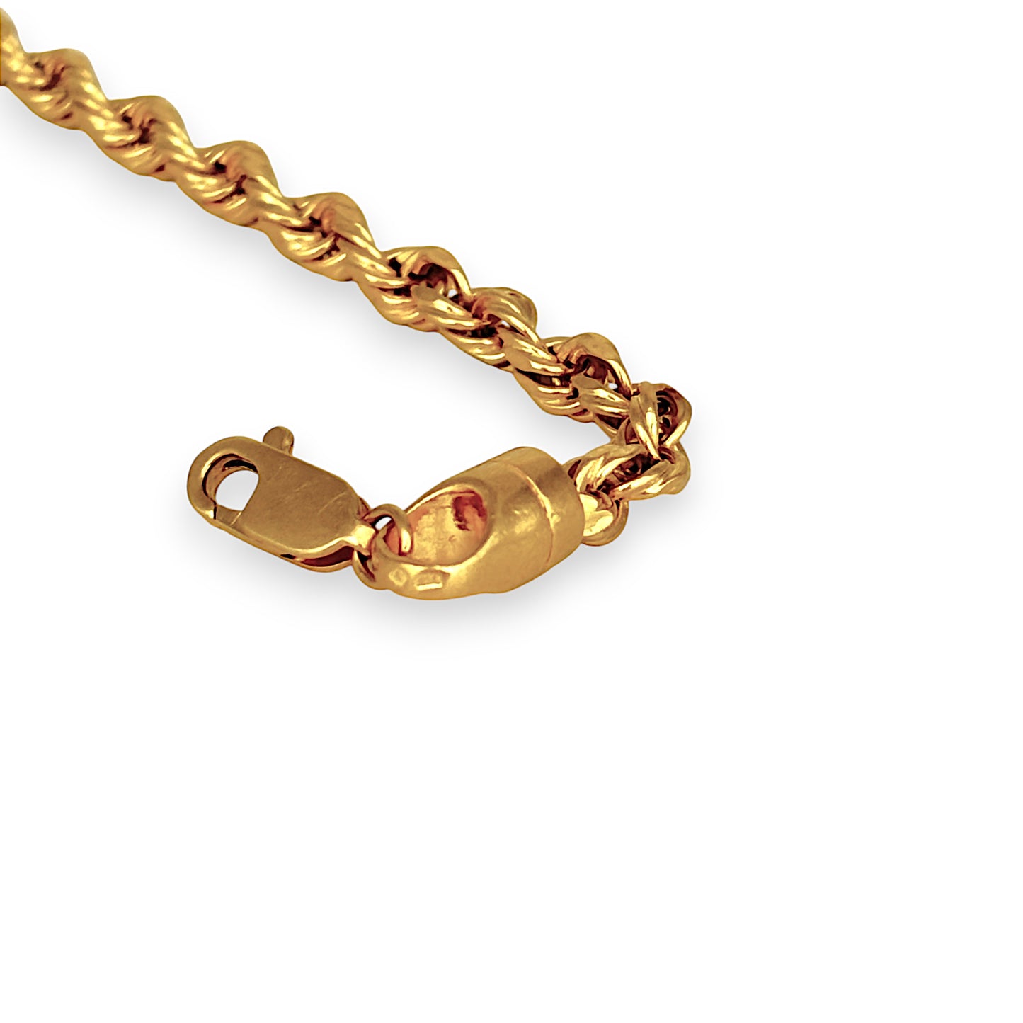 GOLD DEAL | 22K Gold Twisted Rope Bracelet Length 18cm