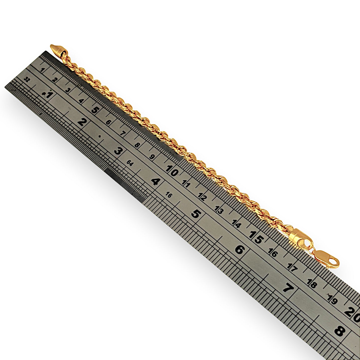 GOLD DEAL | 22K Gold Twisted Rope Bracelet Length 18cm