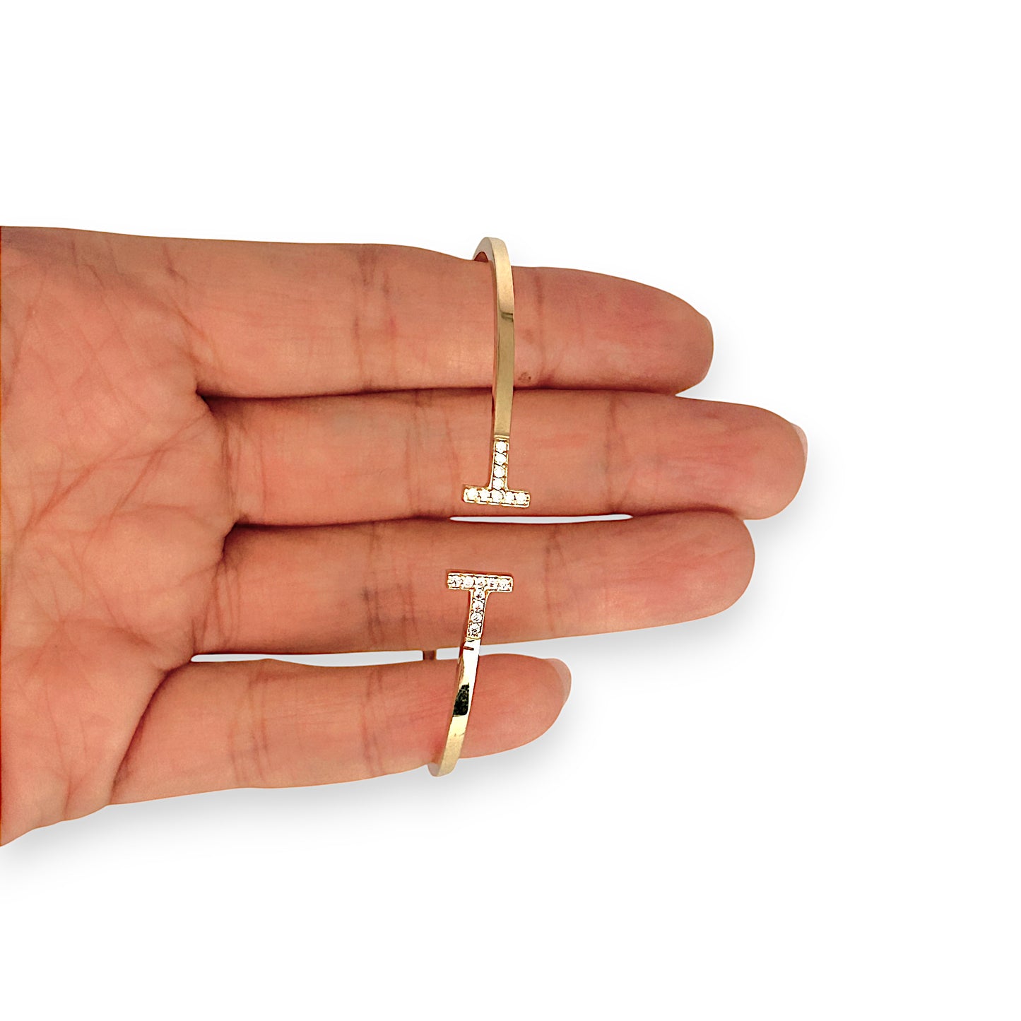 GOLD DEAL | 18K Gold Hinged Versatile Bangle