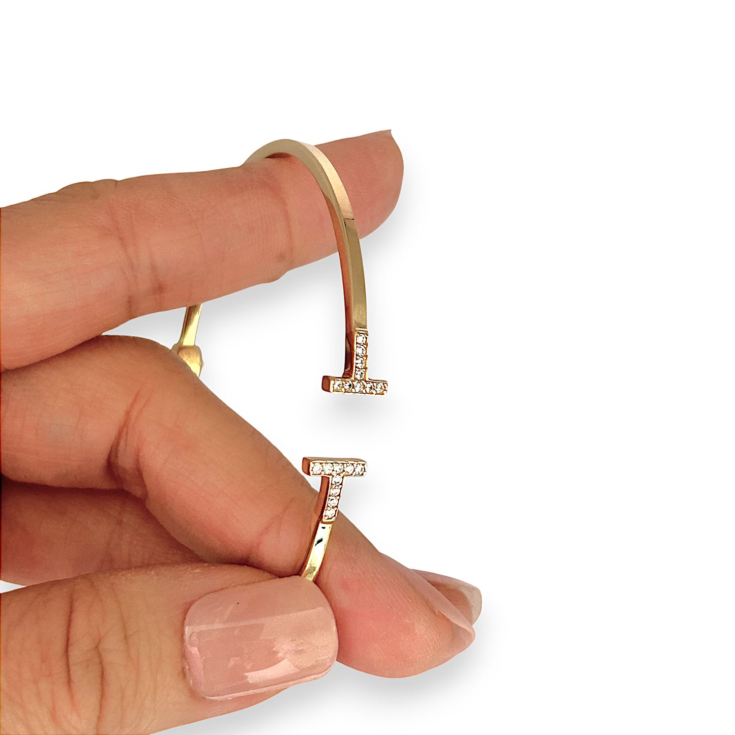 GOLD DEAL | 18K Gold Hinged Versatile Bangle