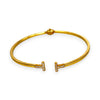 GOLD DEAL | 18K Gold Hinged Versatile Bangle