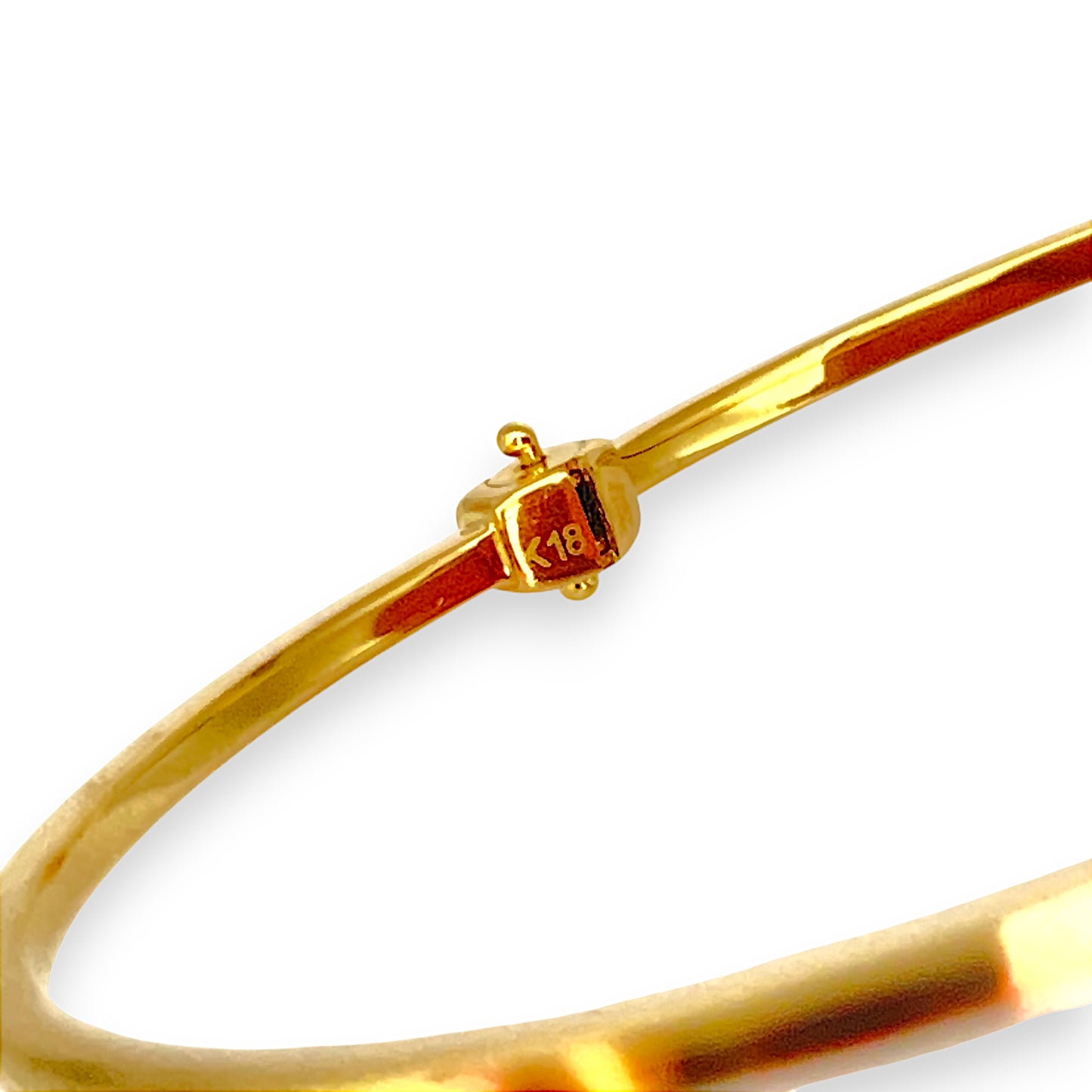 GOLD DEAL | 18K Gold Hinged Versatile Bangle