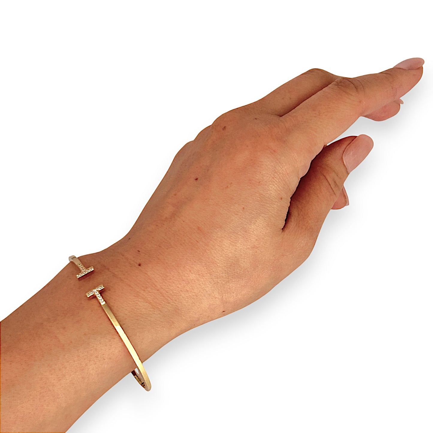 GOLD DEAL | 18K Gold Hinged Versatile Bangle