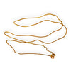 GOLD DEAL | 18K Gold Fine Curb Link Chain Length 50cm
