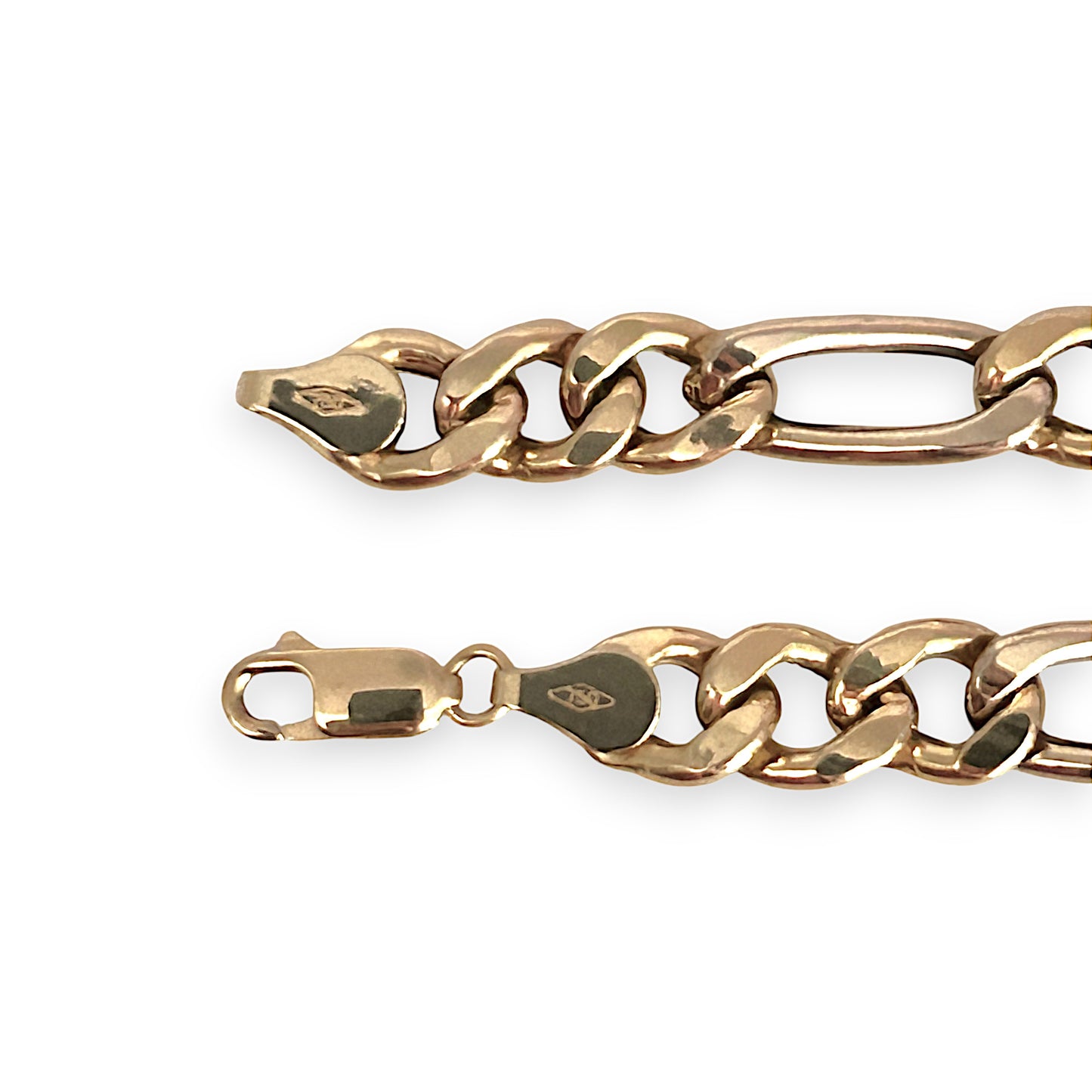 GOLD DEAL | 18ct (18K) Gold Bulky Figaro-Chain Length 55cm