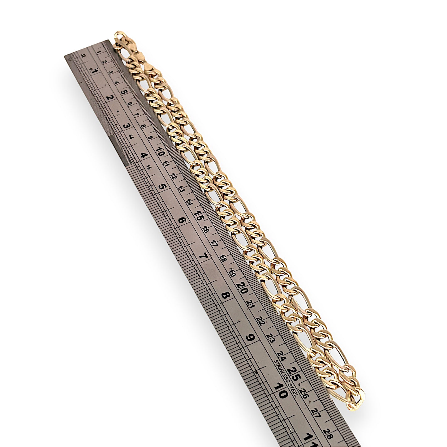 GOLD DEAL | 18ct (18K) Gold Bulky Figaro-Chain Length 55cm