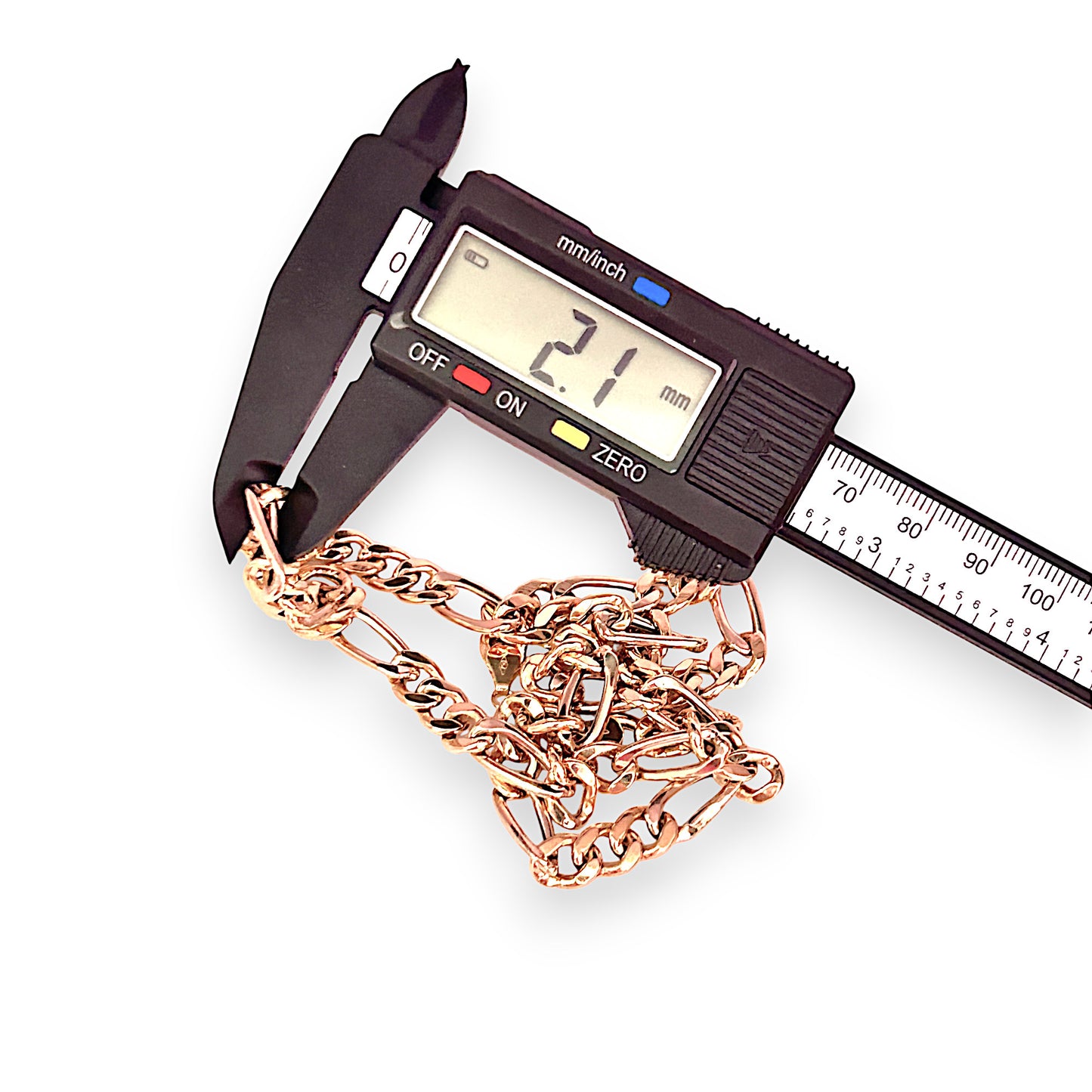 GOLD DEAL | 18ct (18K) Gold Bulky Figaro-Chain Length 55cm