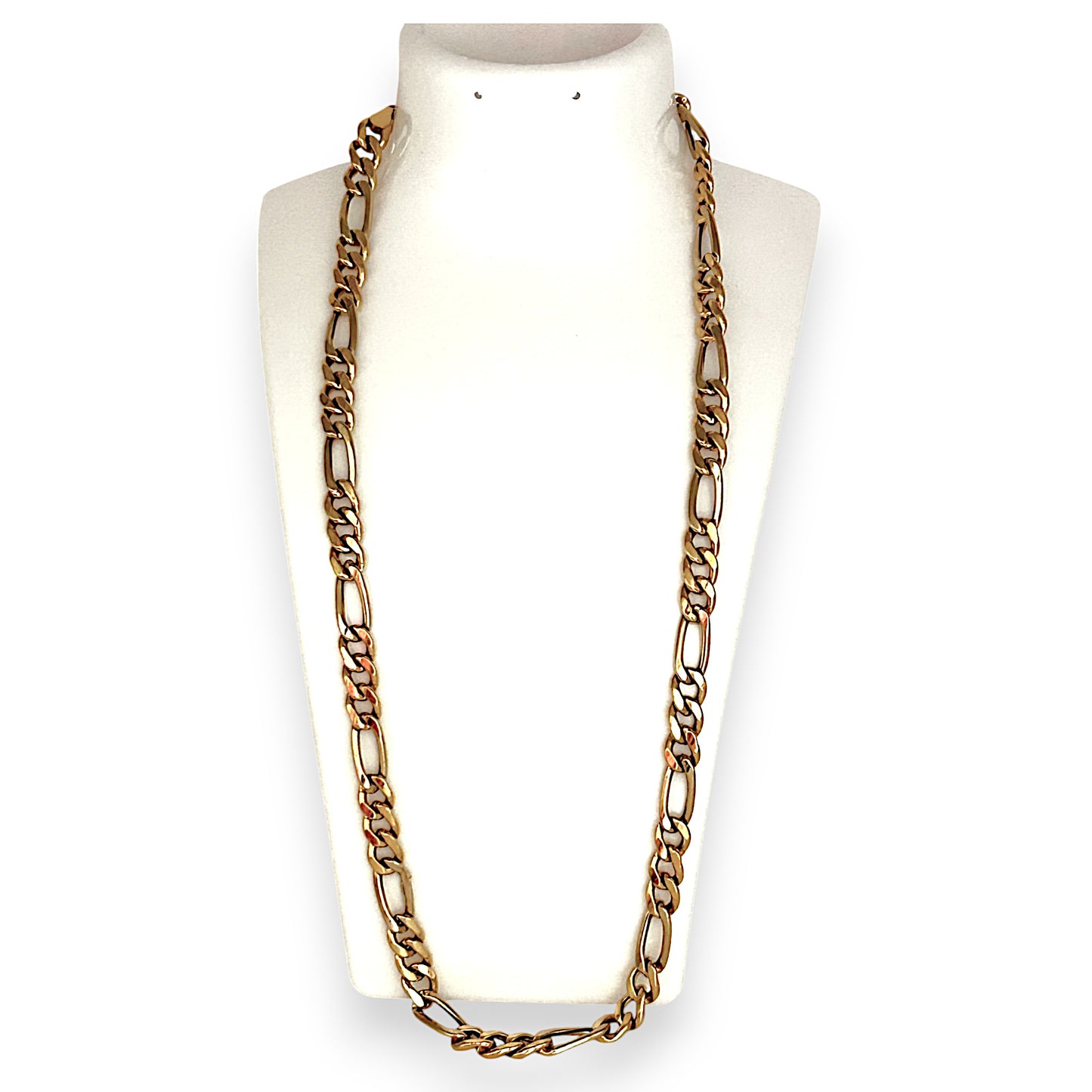 GOLD DEAL | 18ct (18K) Gold Bulky Figaro-Chain Length 55cm