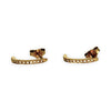 GOLD DEAL | 18ct (18K) Gold Stud Earrings with Diamond