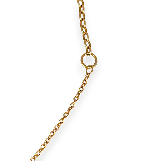 GOLD DEAL | 9K Gold Heart Padlock Belcher Bracelet Length 20cm