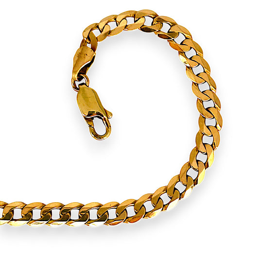 GOLD DEAL | 9ct (9K) Gold 57cm Linea Classic Curb Chain Refurbished