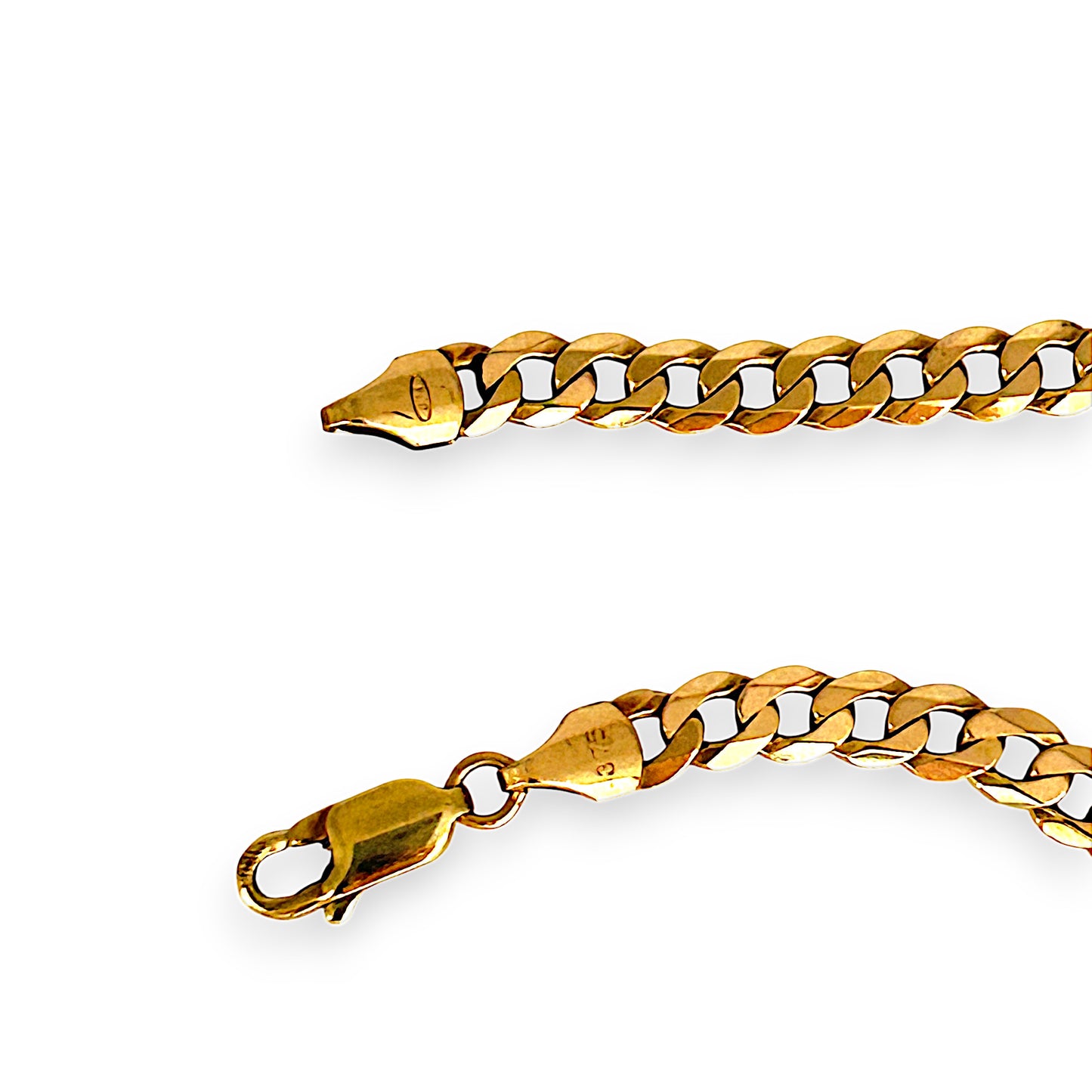 GOLD DEAL | 9ct (9K) Gold 57cm Linea Classic Curb Chain Refurbished