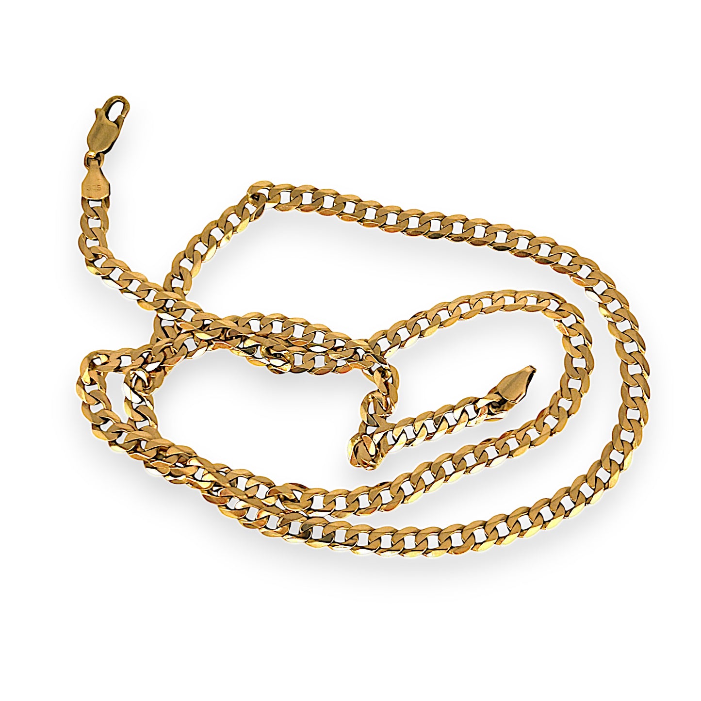GOLD DEAL | 9ct (9K) Gold 57cm Linea Classic Curb Chain Refurbished