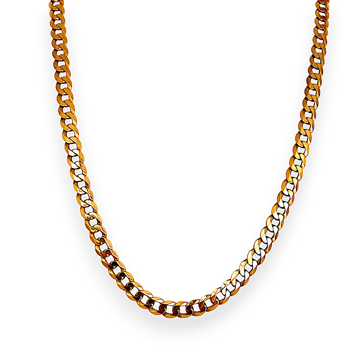GOLD DEAL | 9ct (9K) Gold 57cm Linea Classic Curb Chain Refurbished