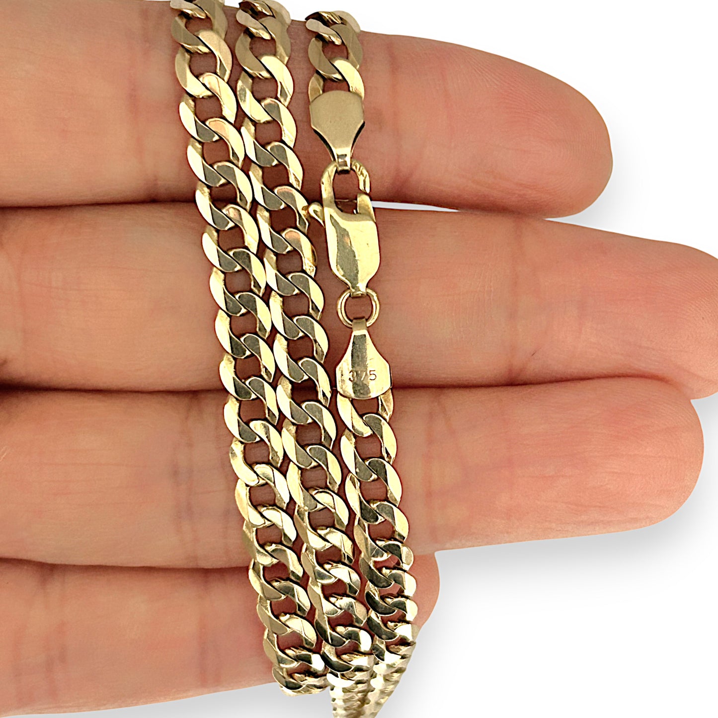 GOLD DEAL | 9ct (9K) Gold 57cm Linea Classic Curb Chain Refurbished