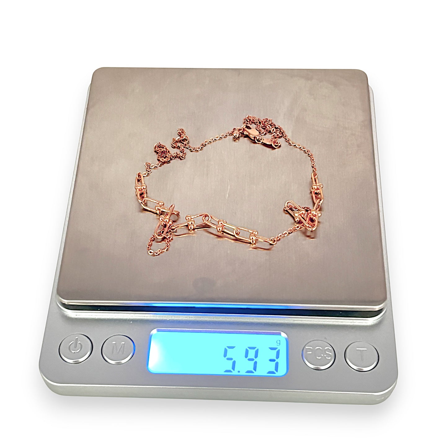 GOLD DEAL | 18ct (18K) Rose Gold Necklace Length 42cm
