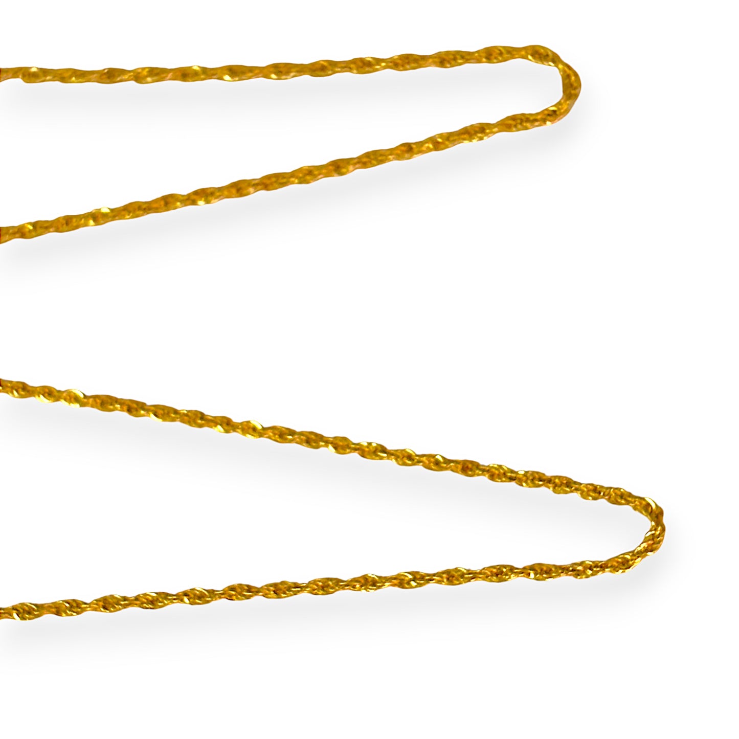 GOLD DEAL | 18K Gold Fine Rope Chain Length 42cm