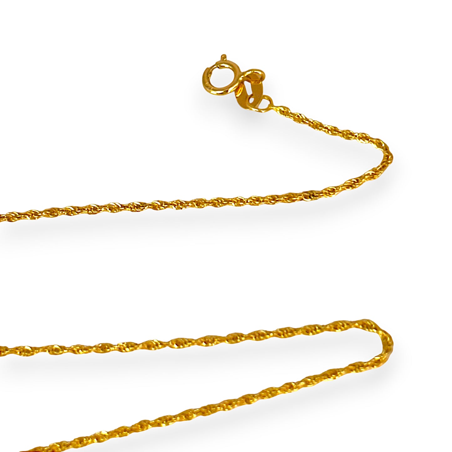 GOLD DEAL | 18K Gold Fine Rope Chain Length 42cm