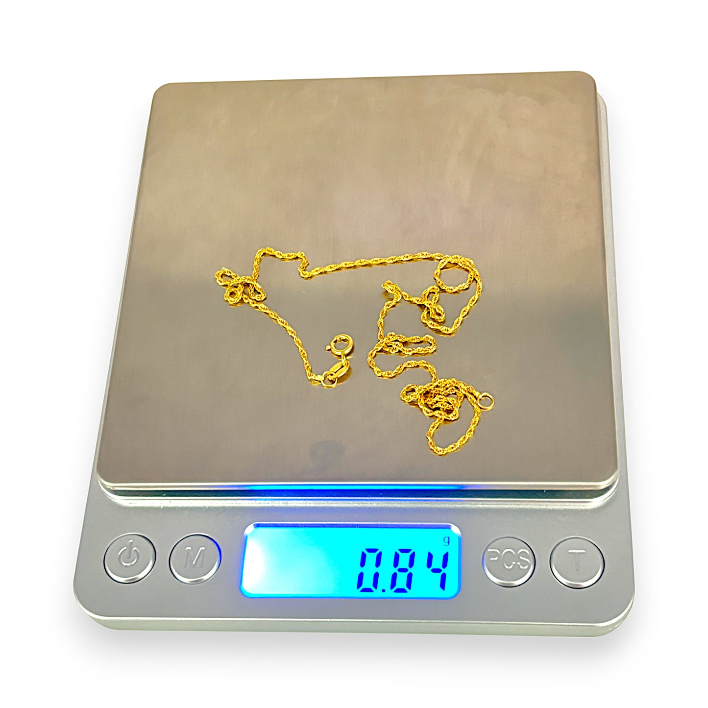 GOLD DEAL | 18K Gold Fine Rope Chain Length 42cm