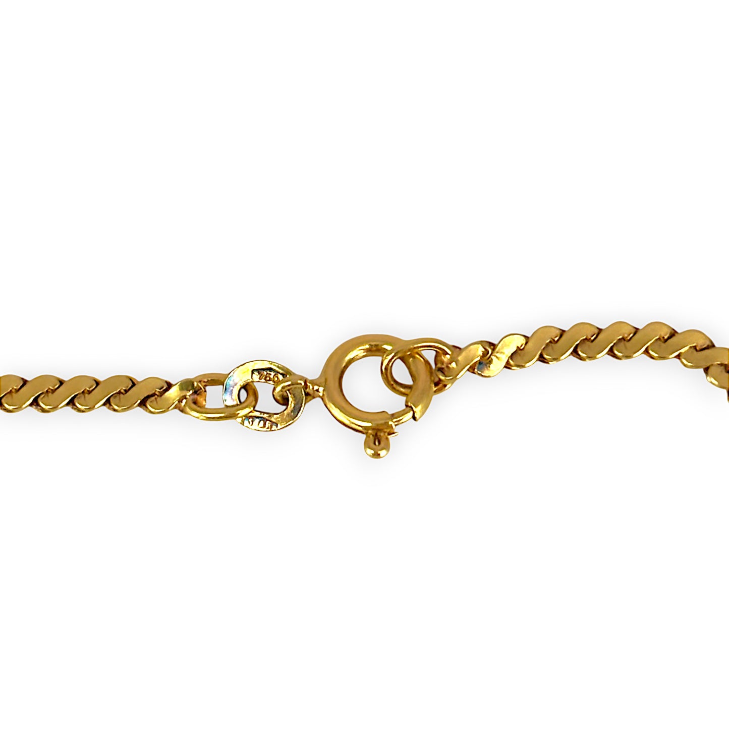 GOLD DEAL | 18K Gold UNOAERRE S-Link Chain Length 50cm