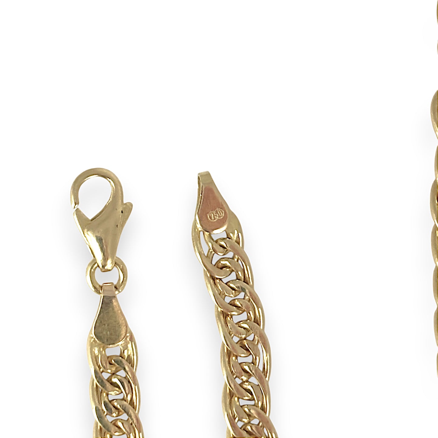 GOLD DEAL | 18ct (18K) Gold 60cm Signature Italian Double Curb Chain