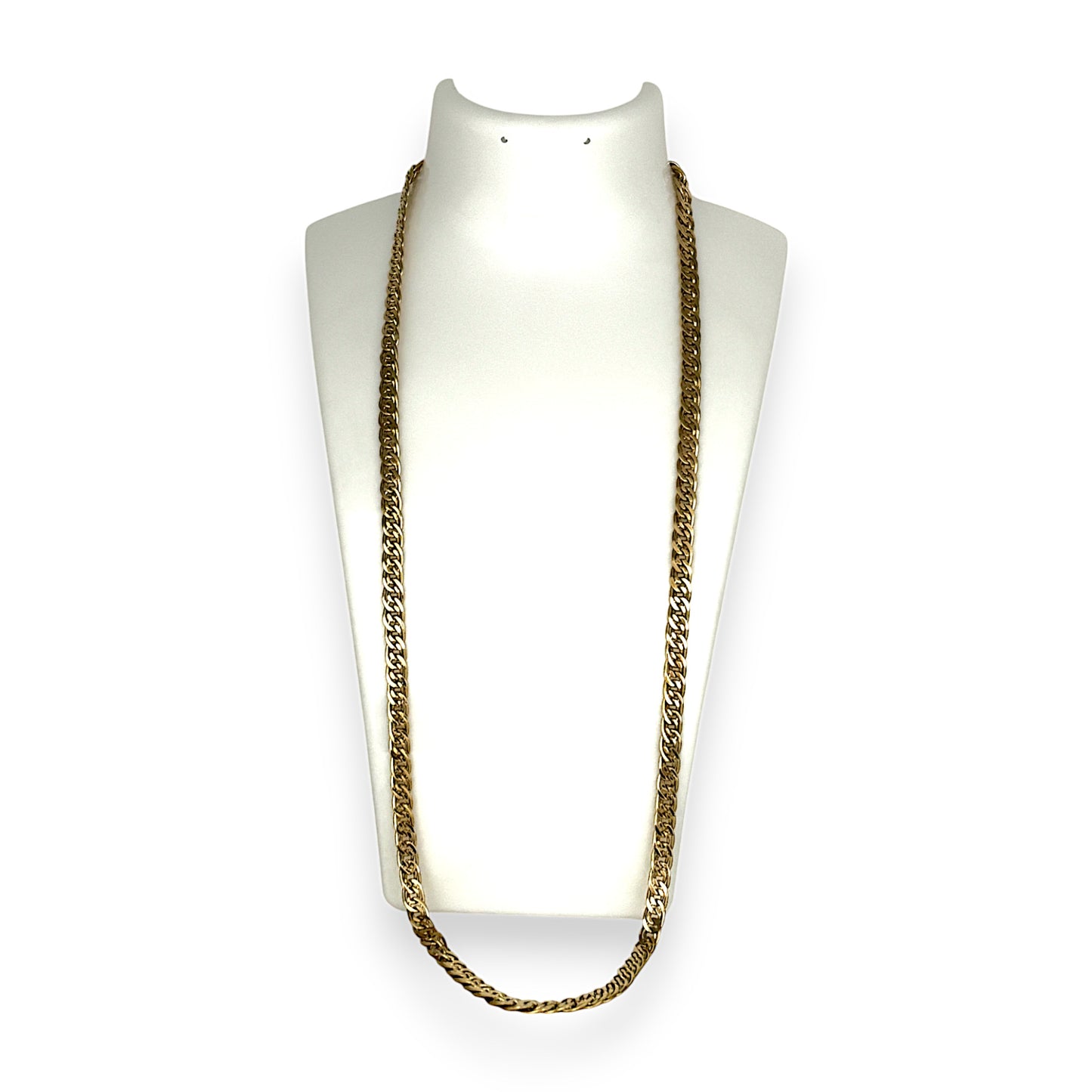 GOLD DEAL | 18ct (18K) Gold 60cm Signature Italian Double Curb Chain