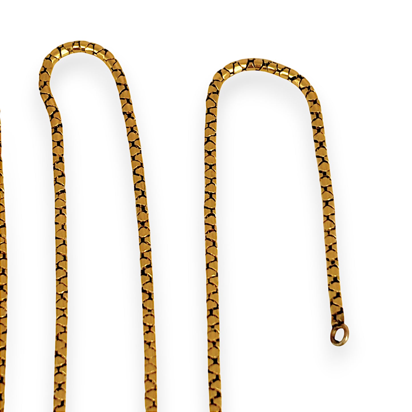 GOLD DEAL | 18ct (18K) Gold Round Link Snake Chain Length 48cm