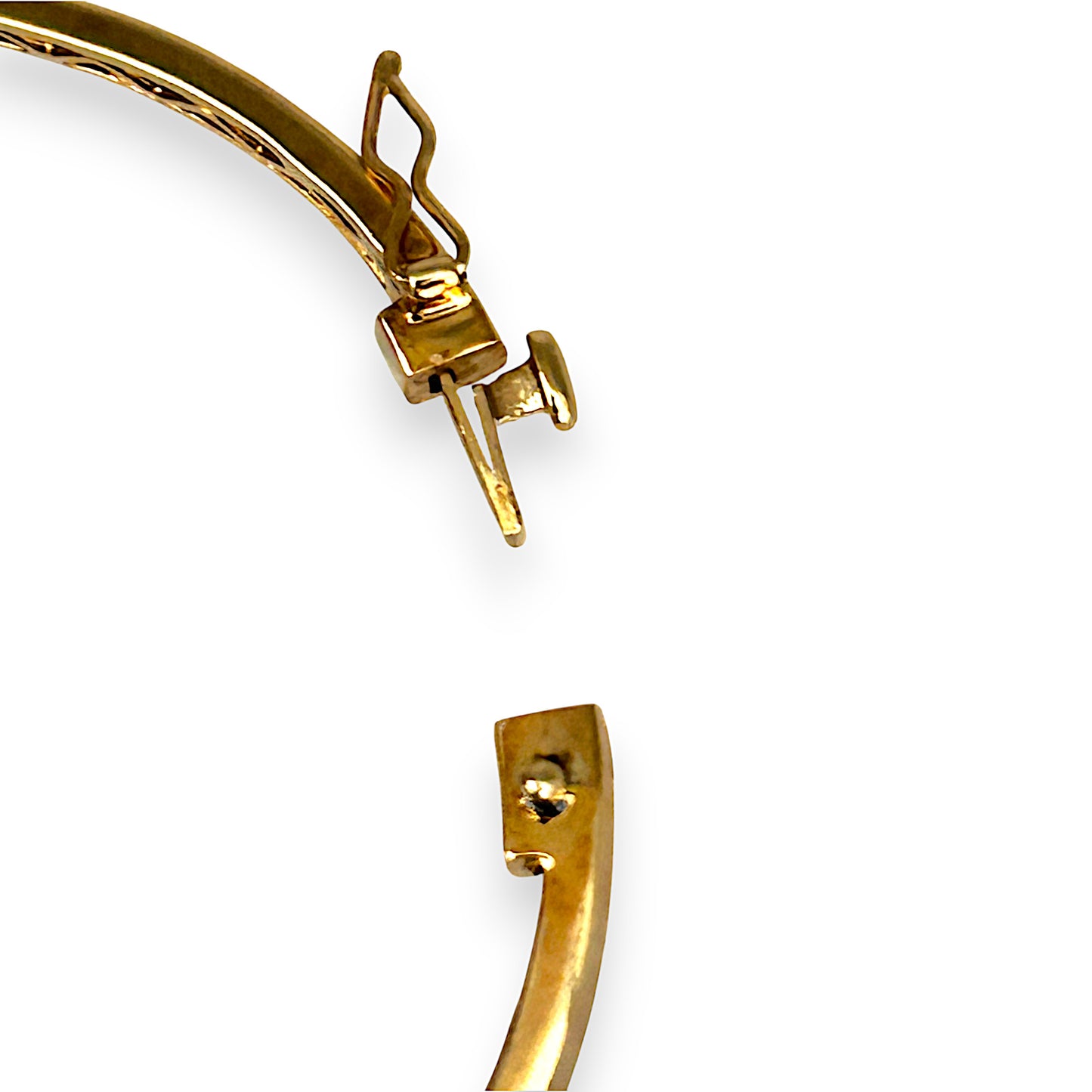 GOLD DEAL | FLASH SALE 10ct (10K) Gold Michael Hill Bangle Diamond TDW 1.88ct Valuation $10,650