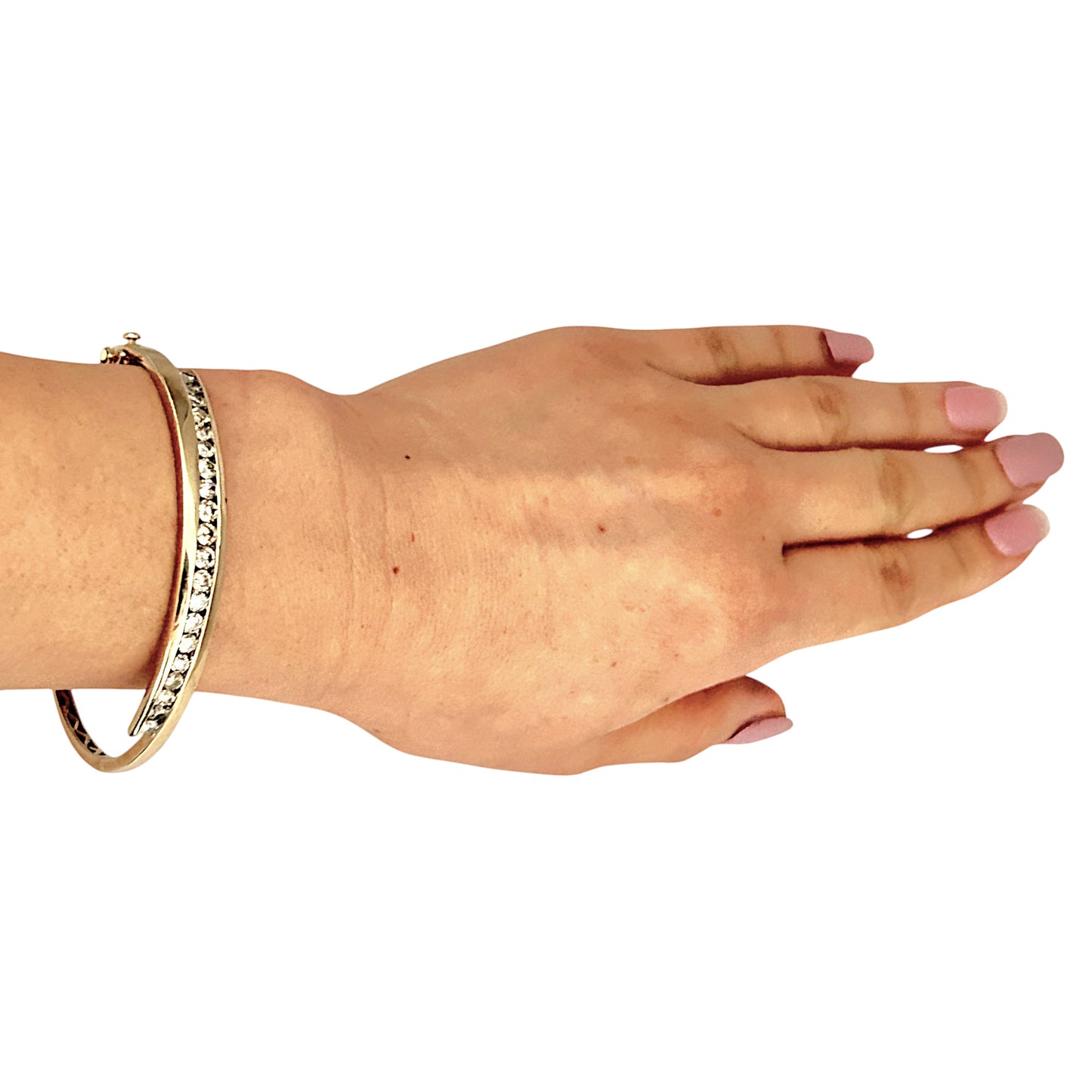 GOLD DEAL | FLASH SALE 10ct (10K) Gold Michael Hill Bangle Diamond TDW 1.88ct Valuation $10,650