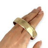 GOLD DEAL | 9ct (9K) Gold 59.7mm Refined Bold Bangle