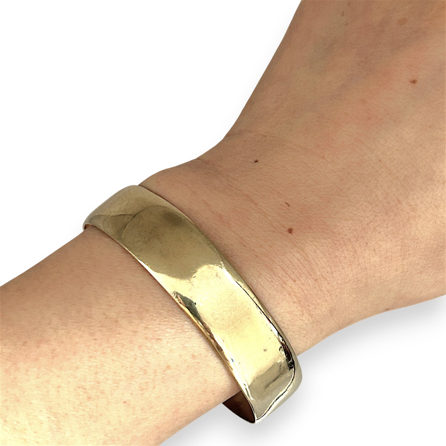 GOLD DEAL | 9ct (9K) Gold 59.7mm Refined Bold Bangle