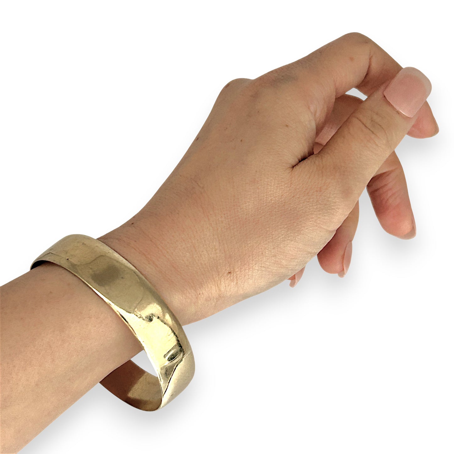 GOLD DEAL | 9ct (9K) Gold 59.7mm Refined Bold Bangle