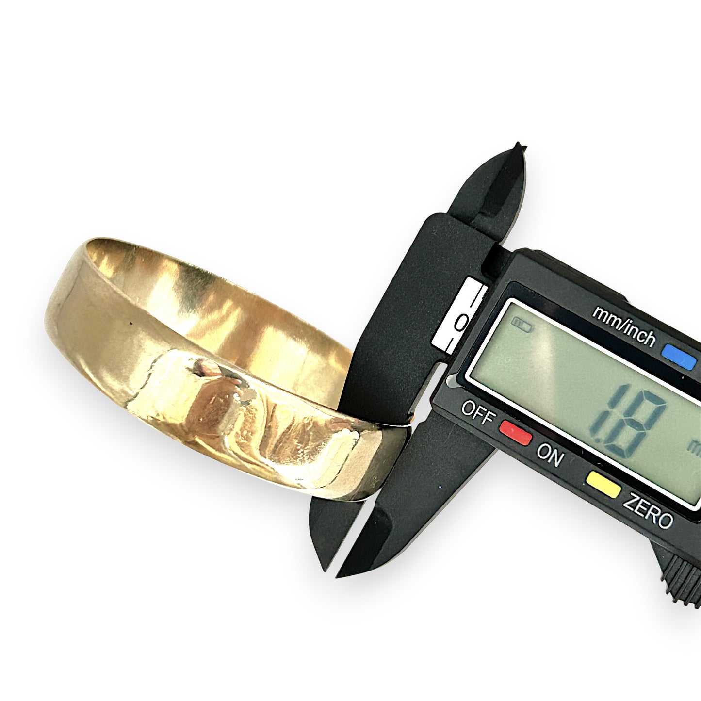 GOLD DEAL | 9ct (9K) Gold 59.7mm Refined Bold Bangle