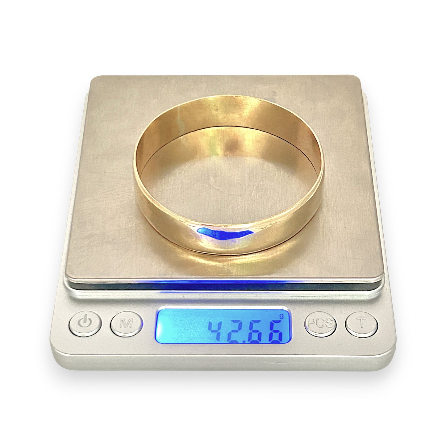GOLD DEAL | 9ct (9K) Gold 59.7mm Refined Bold Bangle