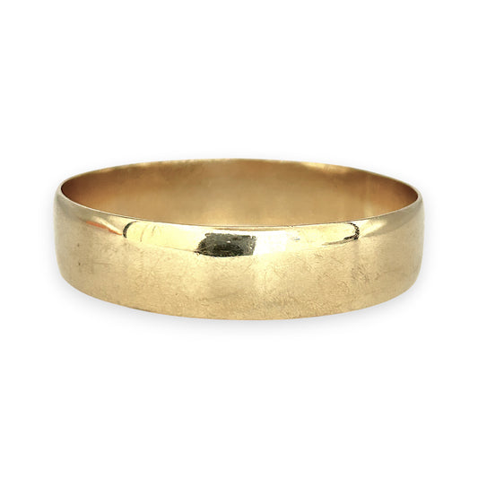 GOLD DEAL | 9ct (9K) Gold 59.7mm Refined Bold Bangle
