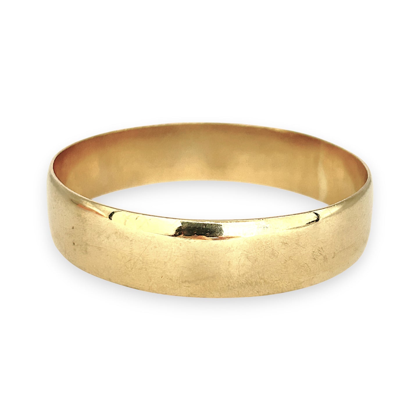 GOLD DEAL | 9ct (9K) Gold 59.7mm Refined Bold Bangle