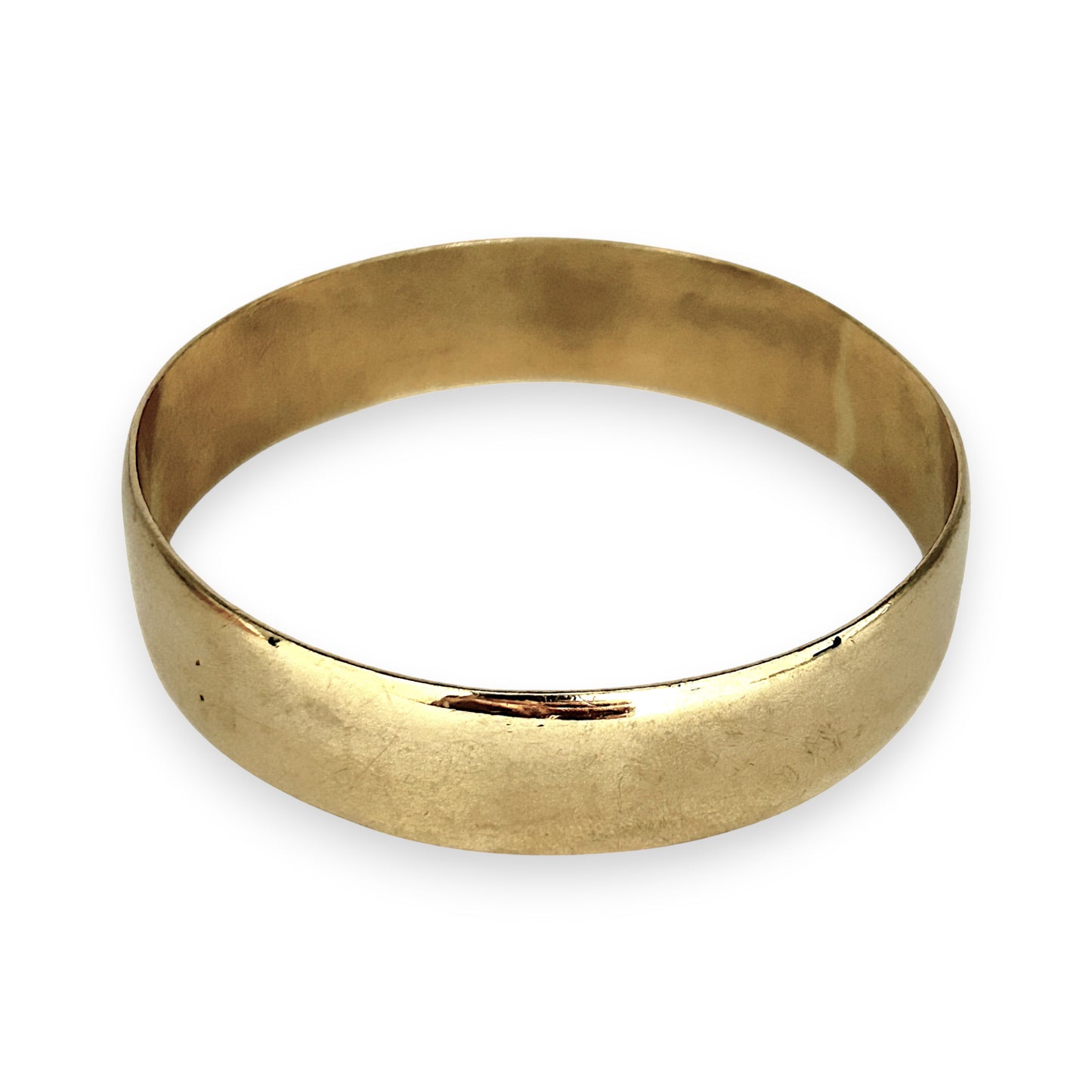 GOLD DEAL | 9ct (9K) Gold 59.7mm Refined Bold Bangle